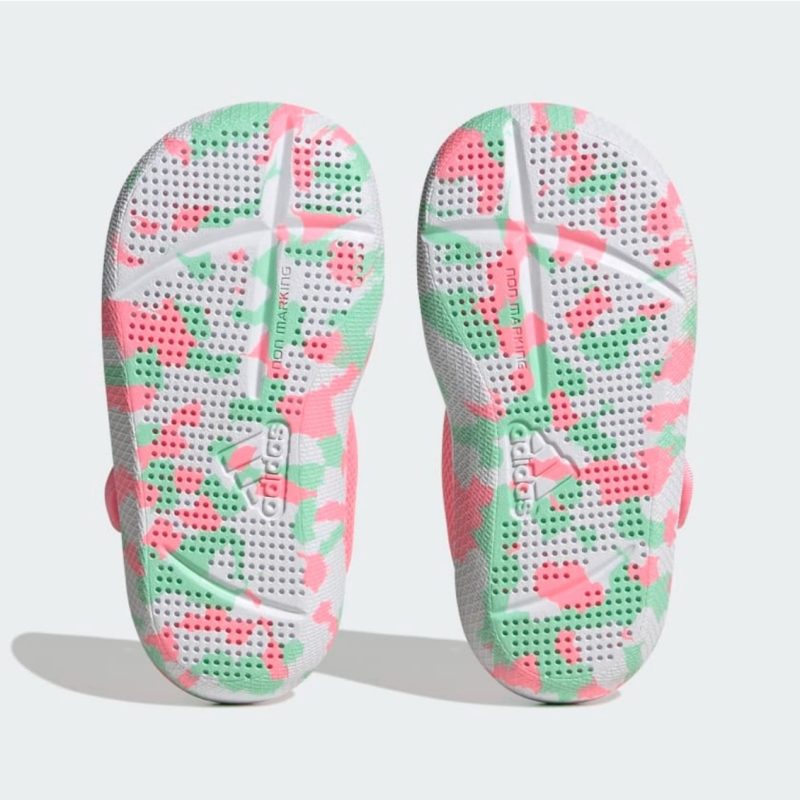Adidas รองเท้าเด็กเล็ก Altaventure Sport Swim Sandal | Cloud White / Beam Pink / Pulse Mint ( HQ1281 ) - Image 3