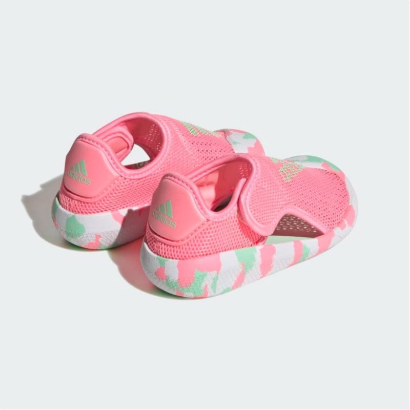 Adidas รองเท้าเด็กเล็ก Altaventure Sport Swim Sandal | Cloud White / Beam Pink / Pulse Mint ( HQ1282 ) - Image 5