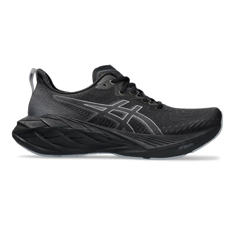 Asics รองเท้าวิ่งผู้ชาย Novablast 4 Wide | Black/Graphite Grey ( 1011B694-002 )