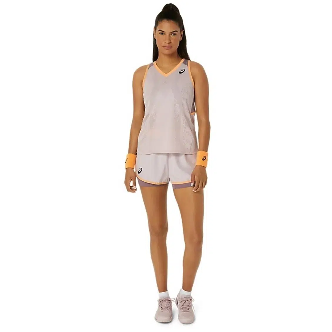 Asics เสื้อเทนนิสผู้หญิง Women’s Match Actibreeze Tank | Watershed Rose l ( 2042A316-704 ) - Image 3