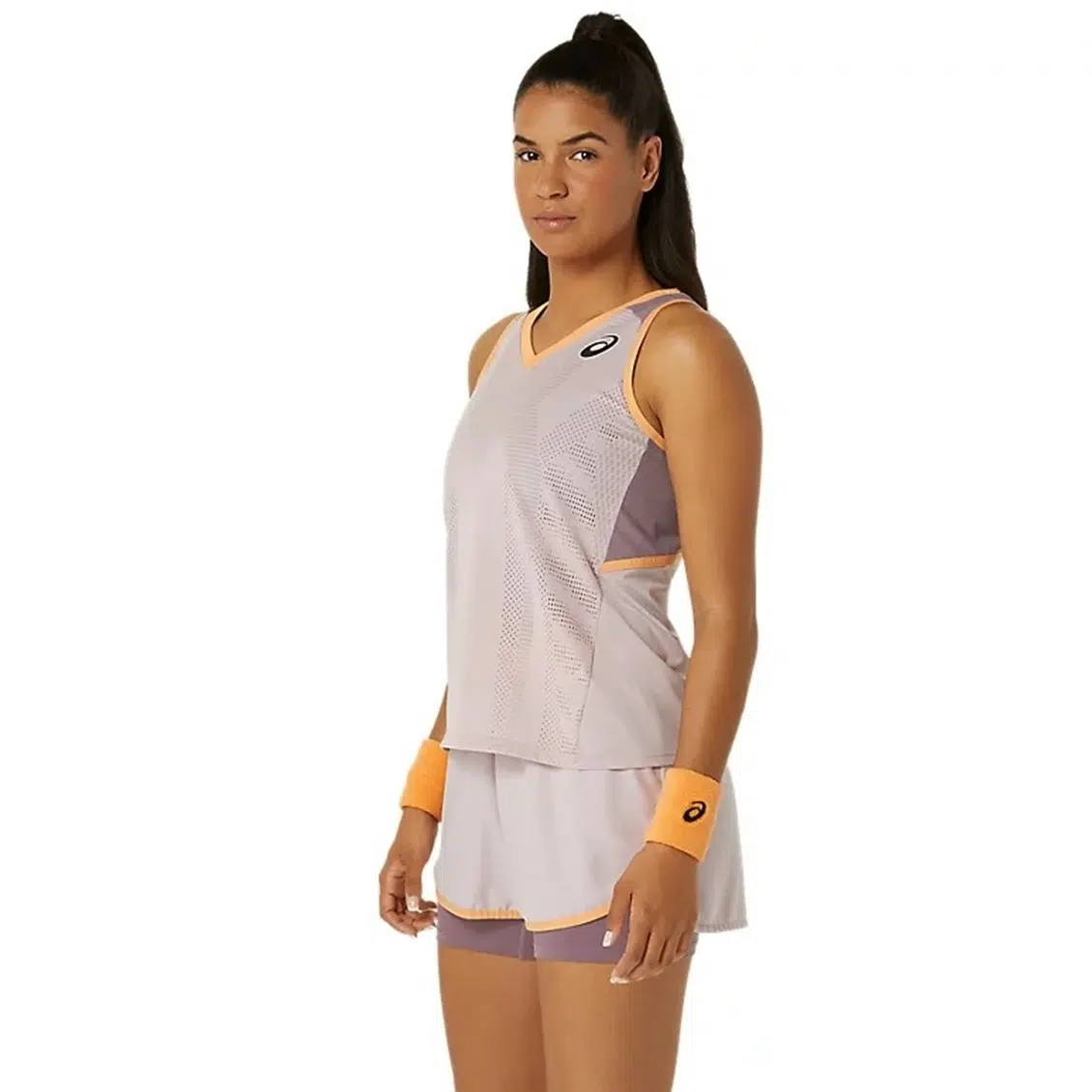 Asics เสื้อเทนนิสผู้หญิง Women’s Match Actibreeze Tank | Watershed Rose l ( 2042A316-704 ) - Image 5