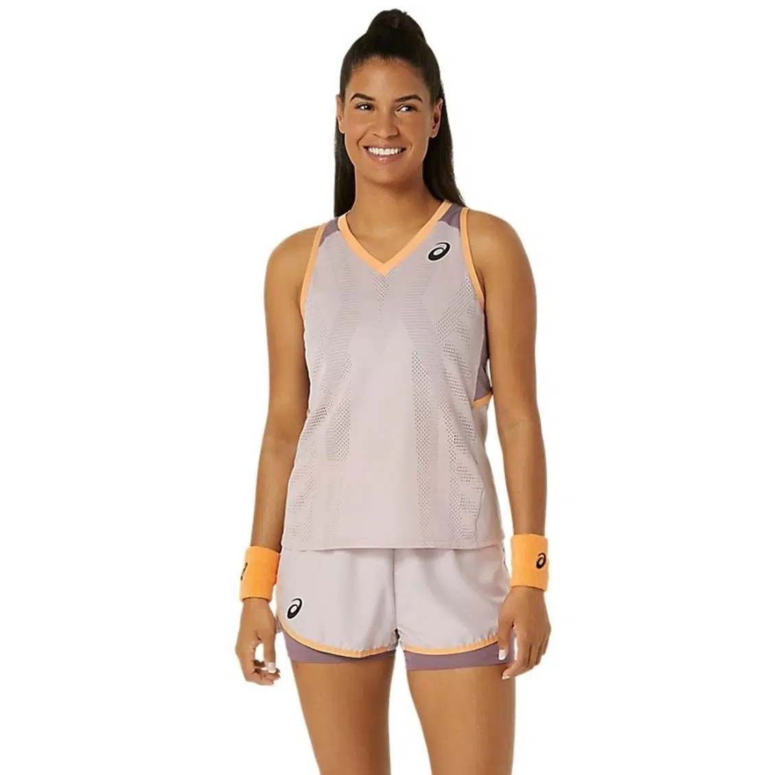 Asics เสื้อเทนนิสผู้หญิง Women’s Match Actibreeze Tank | Watershed Rose l ( 2042A316-704 ) - Image 7