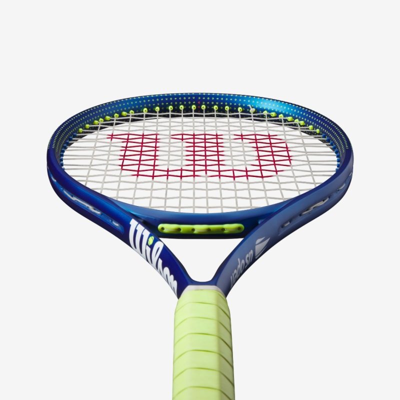 Wilson ไม้เทนนิส Clash 100 V2 US Open 2024 Tennis Racket FRM 2 4 1/4 | Lime/Blue/White ( WR166611U2 ) - Image 6