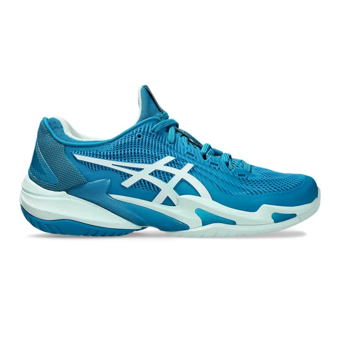 Asics รองเท้าเทนนิสผู้หญิง Court FF 3 | Teal Blue/White ( 1042A220-401 )