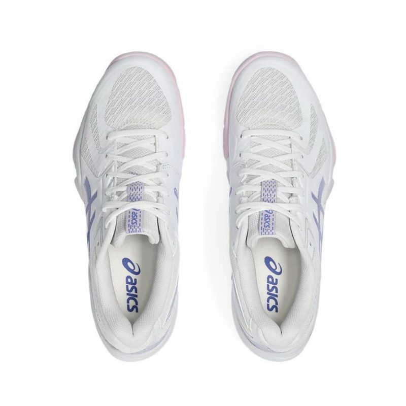 Asics รองเท้าแบดมินตันผู้หญิง Blade FF | White/Sapphire ( 1072A094-101 ) - Image 8