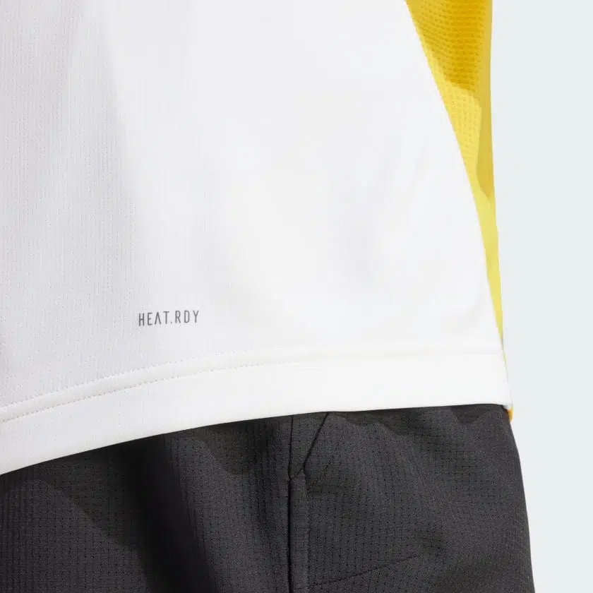 Adidas เสื้อเทนนิสผู้ชาย Tennis HEAT.RDY Pro FreeLift Tee | Spark / White ( IS8966 ) - Image 8