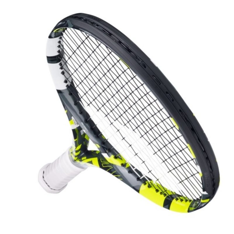 Babolat ไม้เทนนิส Pure Aero Team Tennis Racket G2 | Grey/Yellow/White ( 101488 ) - Image 3