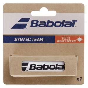 Babolat เทปพันด้าม/กริ๊ปพันด้ามไม้เทนนิส Syntec Team x1 Overgrips Tape Racket Tennis | White ( 670065 )