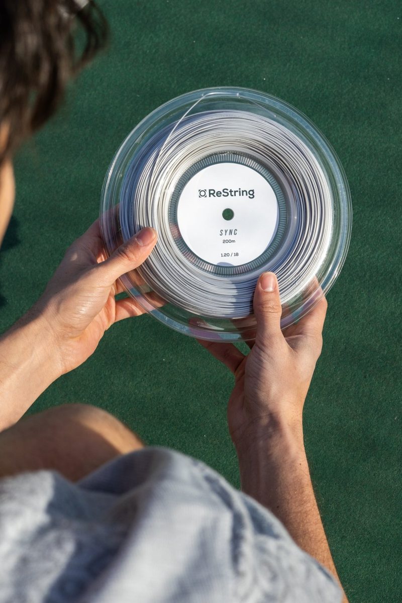 ReString เอ็นไม้เทนนิส Sync 1.25/17 Tennis String Reel | Grey ( 721749526872 ) - Image 5