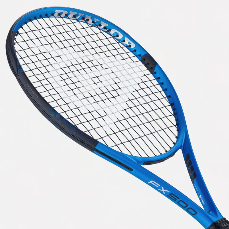 Dunlop ไม้เทนนิส TF 23 FX500 Tennis Racket G2 | Blue/Black ( 10335794G2 ) - Image 4