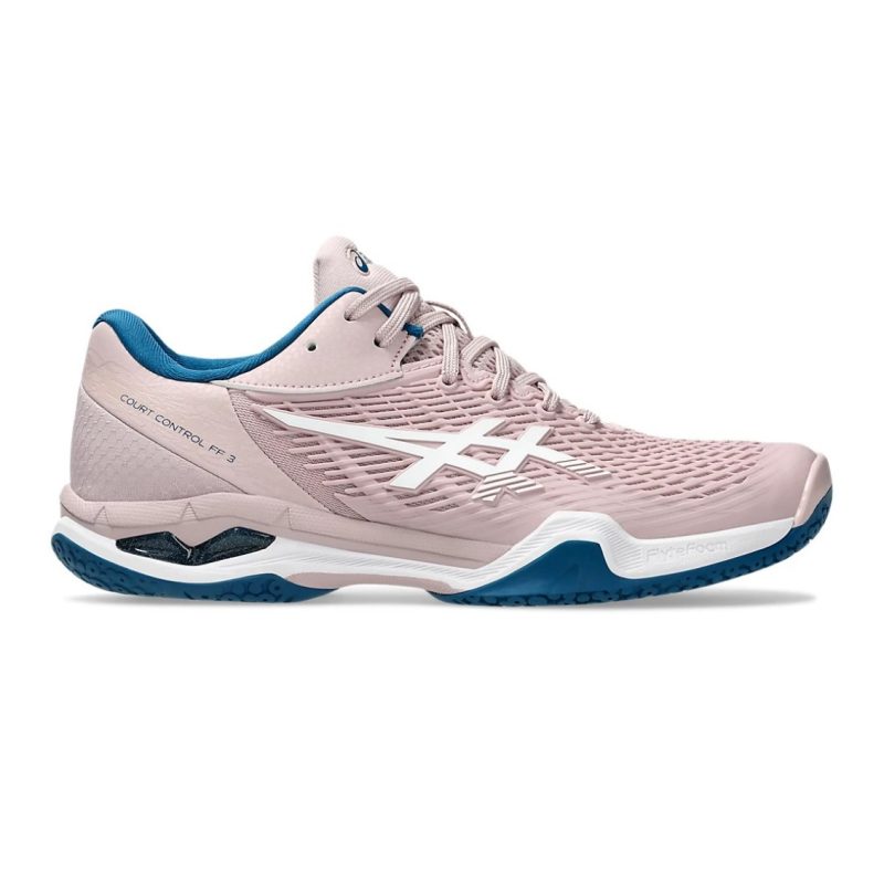 Asics รองเท้าแบดมินตันผู้หญิง Court Control FF 3 | Watershed Rose/White ( 1072A089-700 )