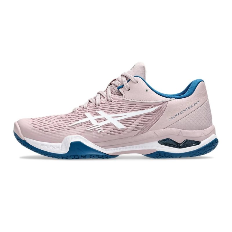 Asics รองเท้าแบดมินตันผู้หญิง Court Control FF 3 | Watershed Rose/White ( 1072A089-700 ) - Image 8