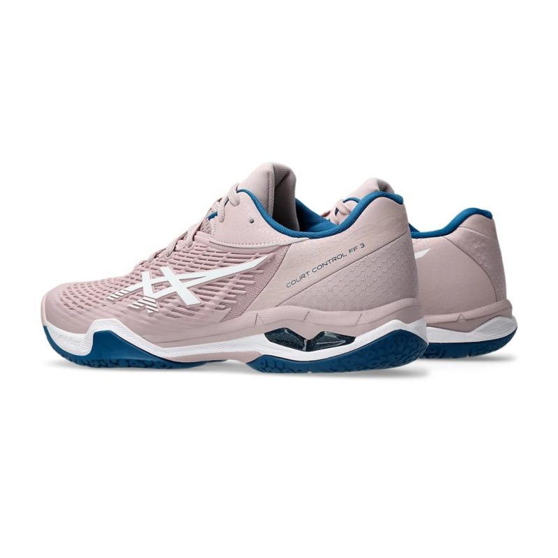 Asics รองเท้าแบดมินตันผู้หญิง Court Control FF 3 | Watershed Rose/White ( 1072A089-700 ) - Image 3