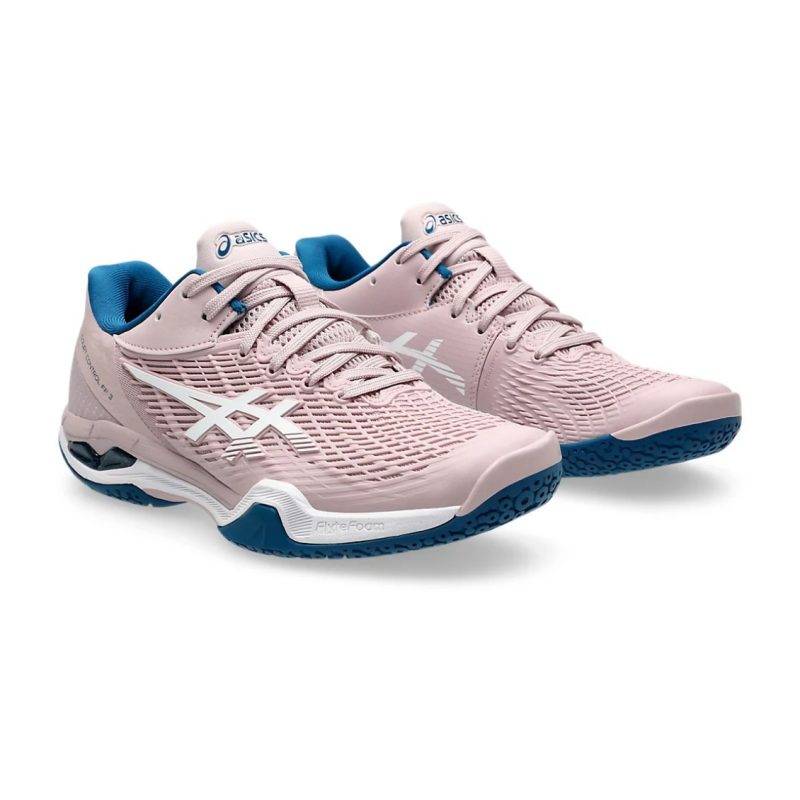 Asics รองเท้าแบดมินตันผู้หญิง Court Control FF 3 | Watershed Rose/White ( 1072A089-700 ) - Image 2