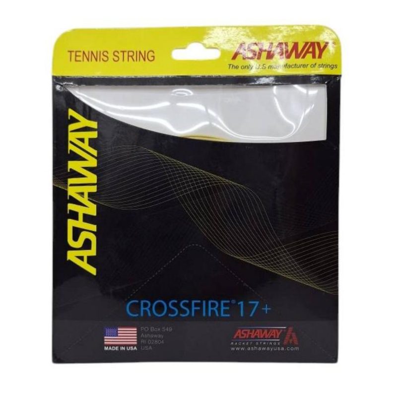 Ashaway เอ็นไม้เทนนิส Crossfire 17+ 17G/1.25mm Tennis String Reel | Yellow ( ASHAWAYCROSSFIRE17 ) - Image 2