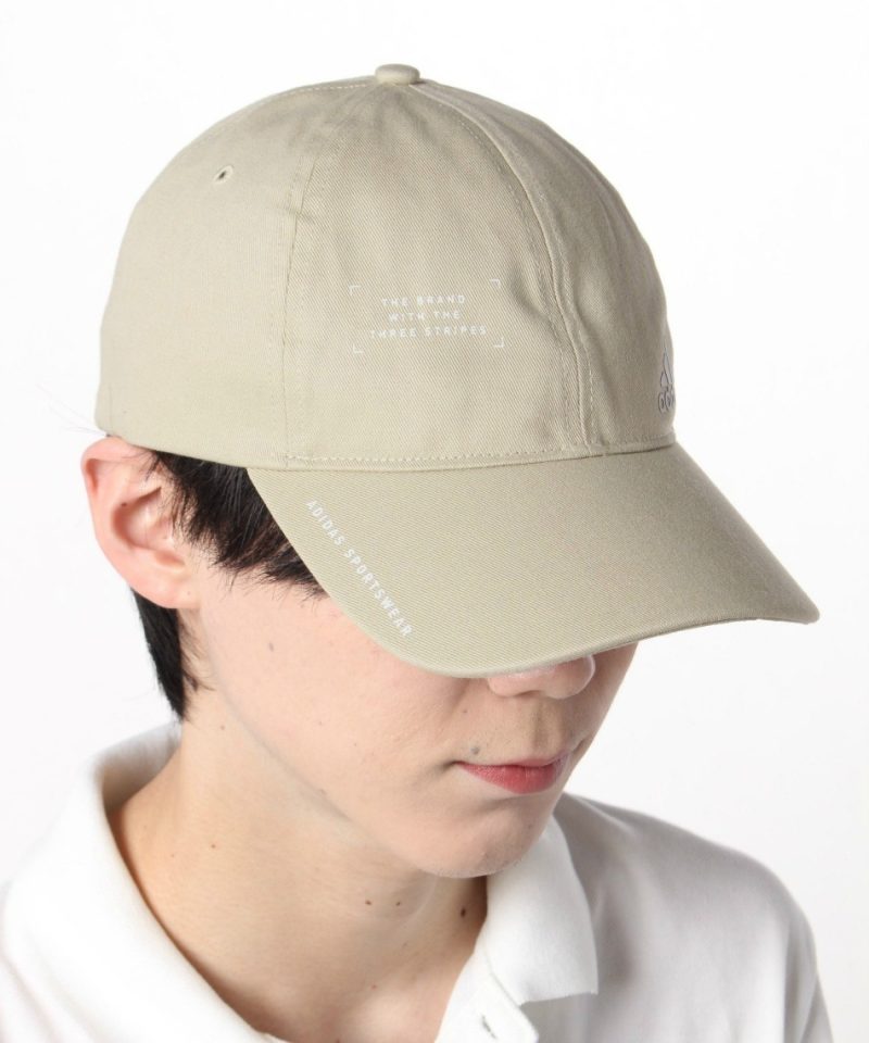 Adidas หมวกแก๊ป Must Haves Cap | Wonder Beige ( IM5231 ) - Image 6