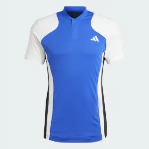 Adidas เสื้อเทนนิสผู้ชาย Tennis Pro HEAT.RDY Freelift Polo Shirt | Lucid Blue / White / Black ( IT2262 )
