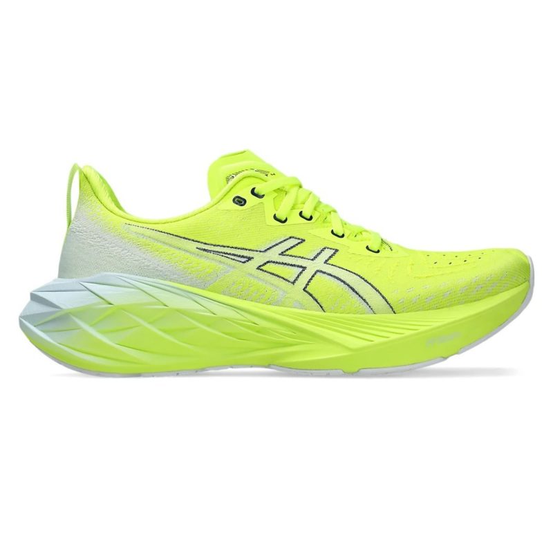 Asics รองเท้าวิ่งผู้ชาย Novablast 4 | Safety Yellow/Cool Grey ( 1011B693-750 )