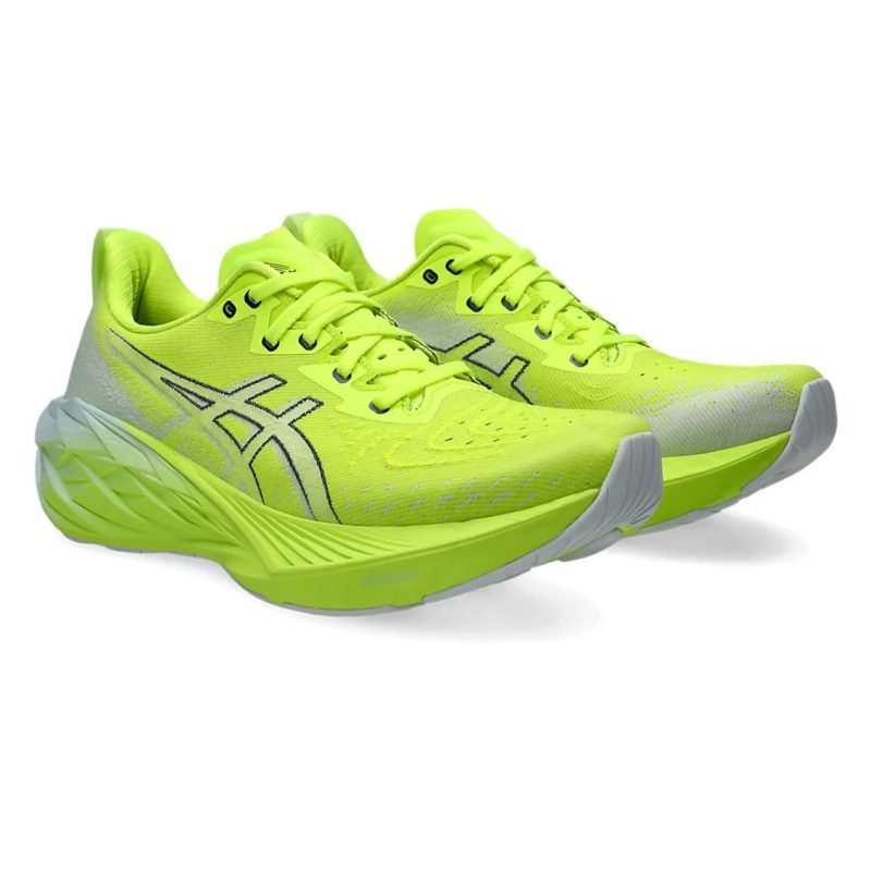 Asics รองเท้าวิ่งผู้ชาย Novablast 4 | Safety Yellow/Cool Grey ( 1011B693-750 ) - Image 3