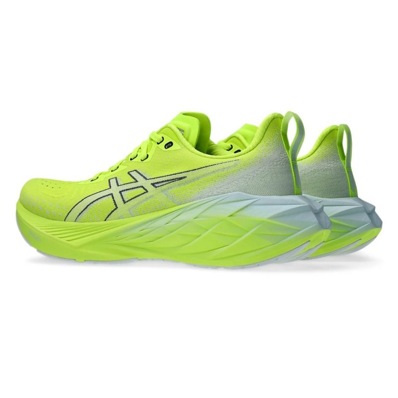 Asics รองเท้าวิ่งผู้ชาย Novablast 4 | Safety Yellow/Cool Grey ( 1011B693-750 ) - Image 4