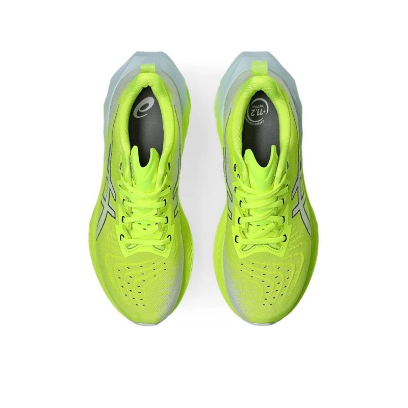 Asics รองเท้าวิ่งผู้ชาย Novablast 4 | Safety Yellow/Cool Grey ( 1011B693-750 ) - Image 8