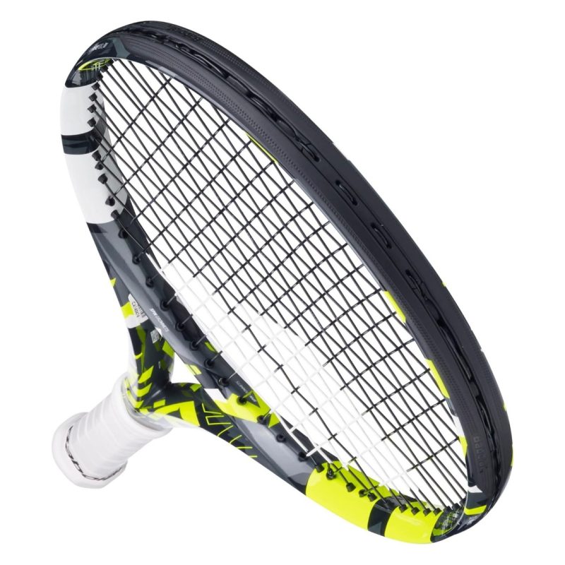 Babolat ไม้เทนนิสเด็ก Pure Aero Junior 26 Tennis Racket | Gray / Yellow / White ( 140464 ) - Image 5