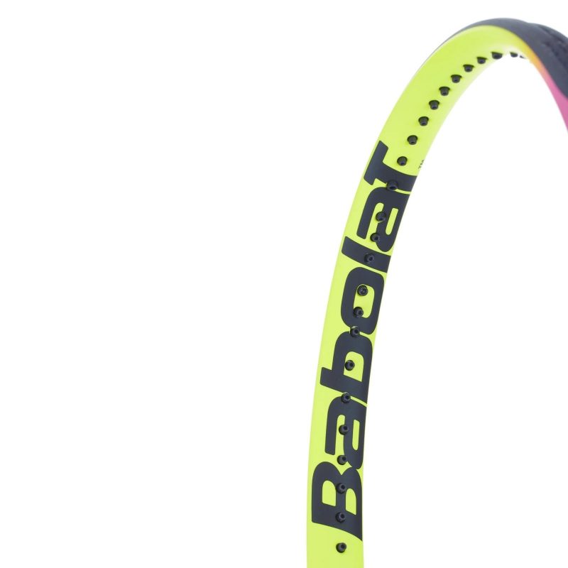 Babolat ไม้เทนนิส Pure Aero Rafa Tennis Racket | Yellow/Pink/Blue ( 101513 ) - Image 10