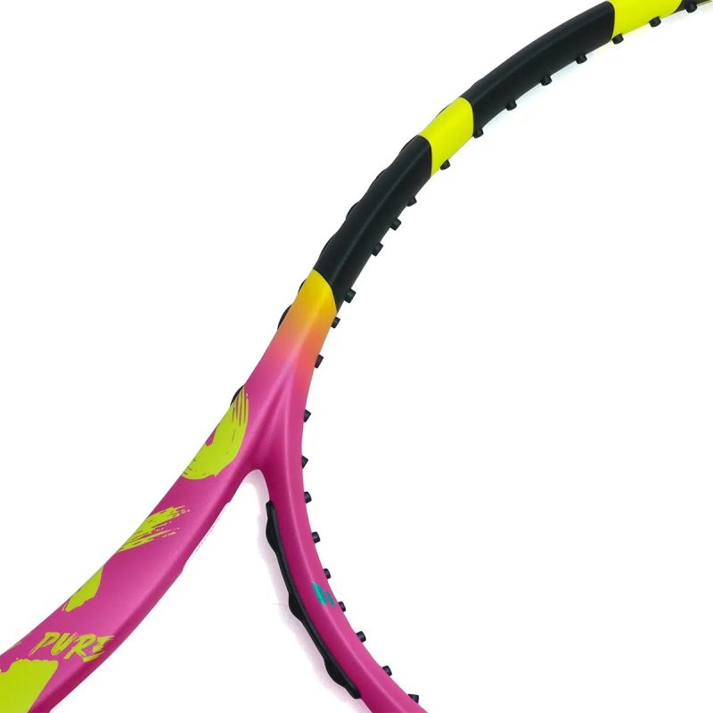 Babolat ไม้เทนนิส Pure Aero Rafa Tennis Racket | Yellow/Pink/Blue ( 101513 ) - Image 16