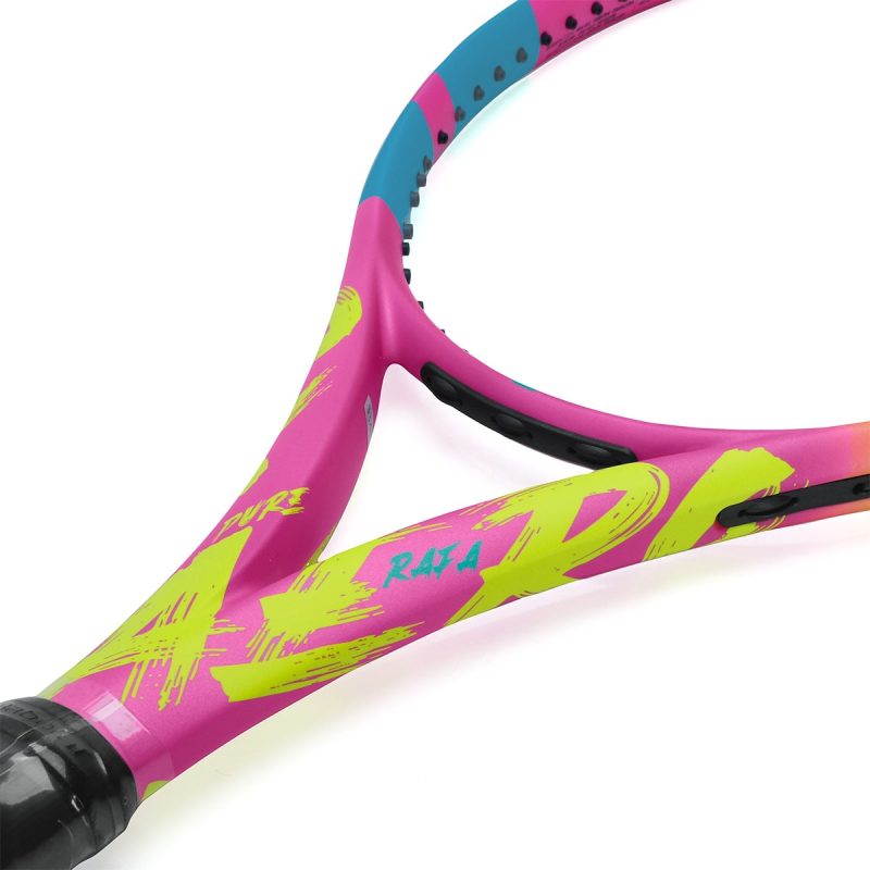 Babolat ไม้เทนนิส Pure Aero Rafa Tennis Racket | Yellow/Pink/Blue ( 101513 ) - Image 17