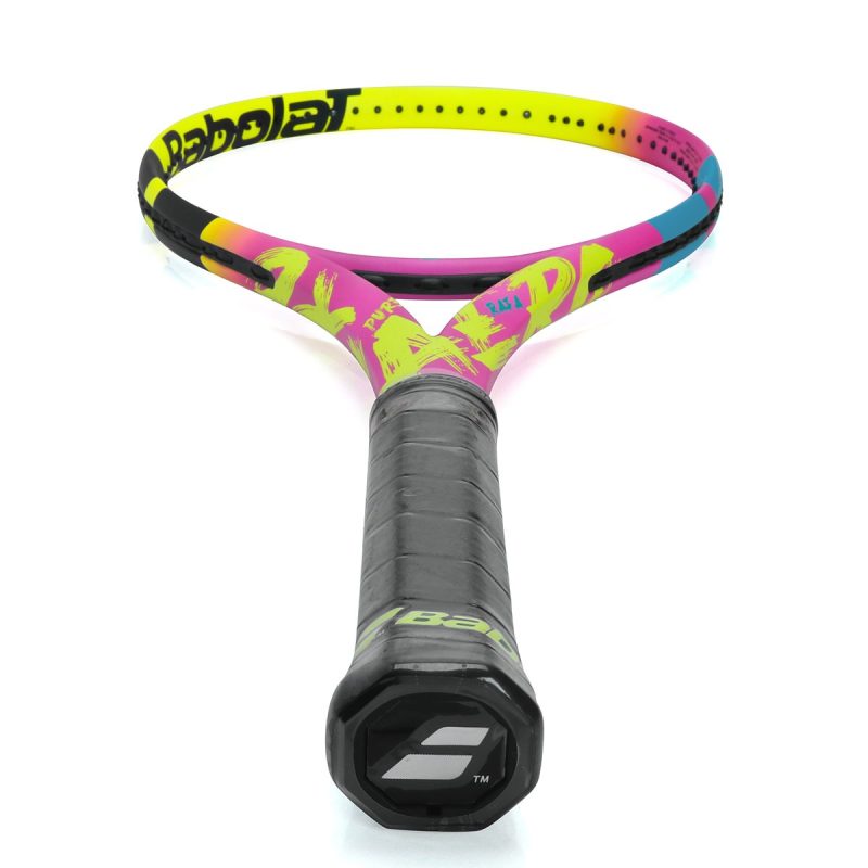 Babolat ไม้เทนนิส Pure Aero Rafa Tennis Racket | Yellow/Pink/Blue ( 101513 ) - Image 20