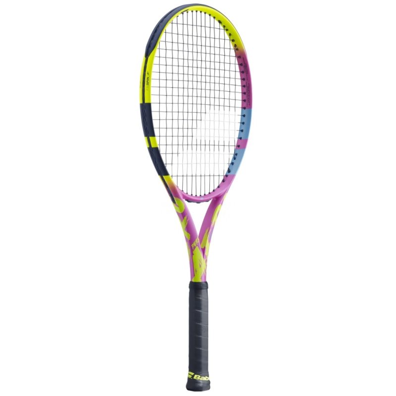 Babolat ไม้เทนนิส Pure Aero Rafa Tennis Racket | Yellow/Pink/Blue ( 101513 ) - Image 3