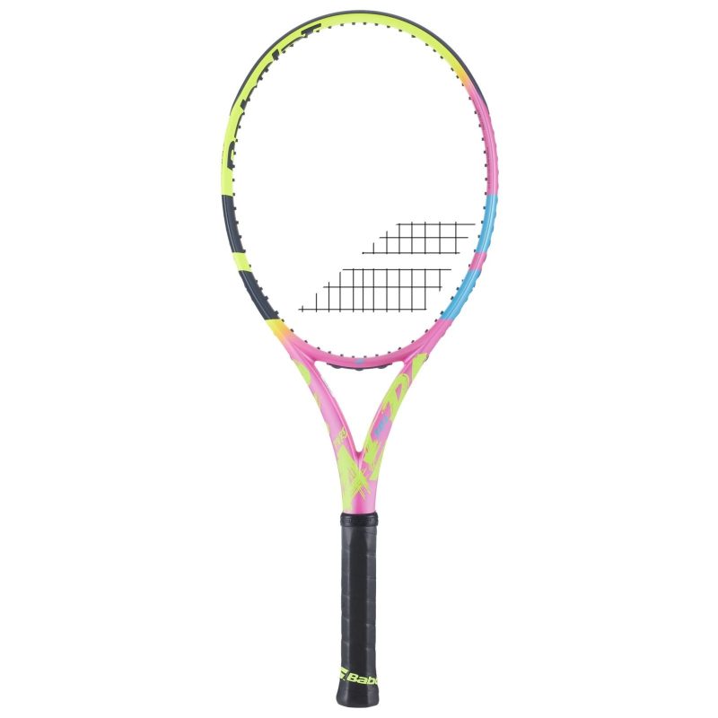 Babolat ไม้เทนนิส Pure Aero Rafa Tennis Racket | Yellow/Pink/Blue ( 101513 ) - Image 7