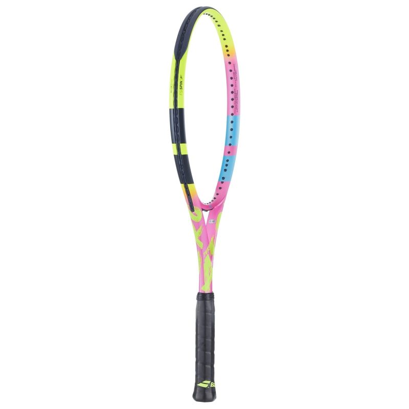 Babolat ไม้เทนนิส Pure Aero Rafa Tennis Racket | Yellow/Pink/Blue ( 101513 ) - Image 8