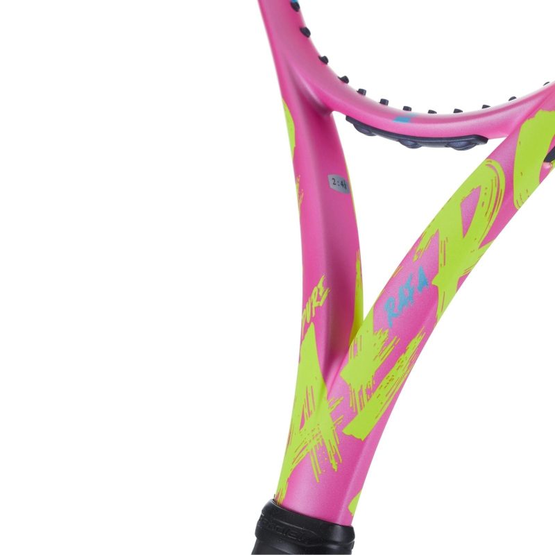 Babolat ไม้เทนนิส Pure Aero Rafa Tennis Racket | Yellow/Pink/Blue ( 101513 ) - Image 9