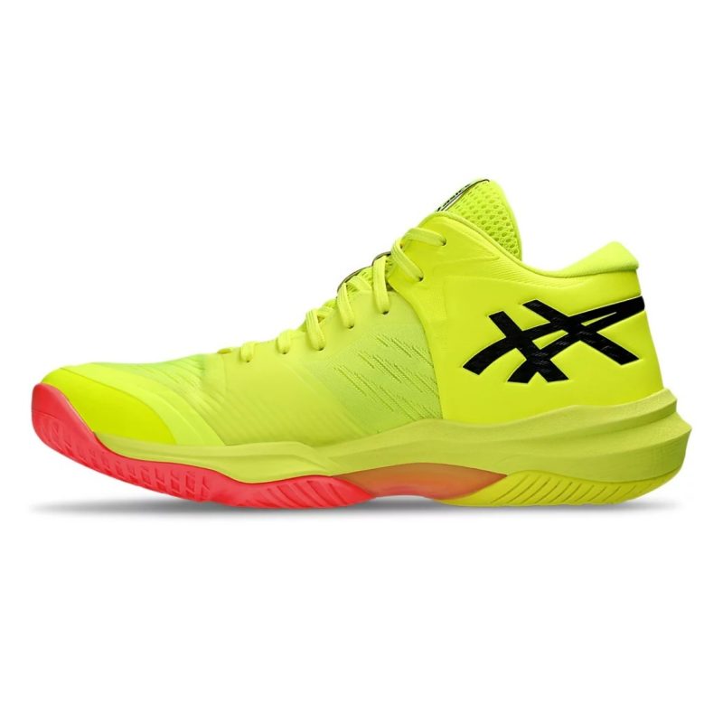 Asics รองเท้าวอลเลย์บอลผู้ชาย Sky Elite FF MT 3 Paris | Safety Yellow/Black ( 1051A084-750 ) - Image 2