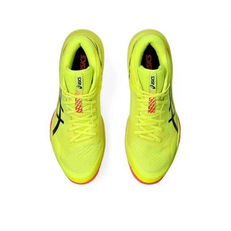 Asics รองเท้าวอลเลย์บอลผู้ชาย Sky Elite FF MT 3 Paris | Safety Yellow/Black ( 1051A084-750 ) - Image 8