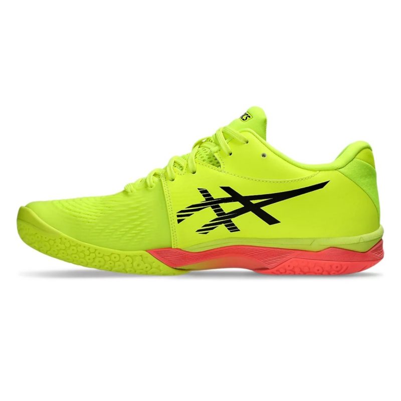Asics รองเท้าแบดมินตันผู้ชาย Court Control FF 3 Paris | Safety Yellow/Black ( 1071A109-750 ) - Image 2