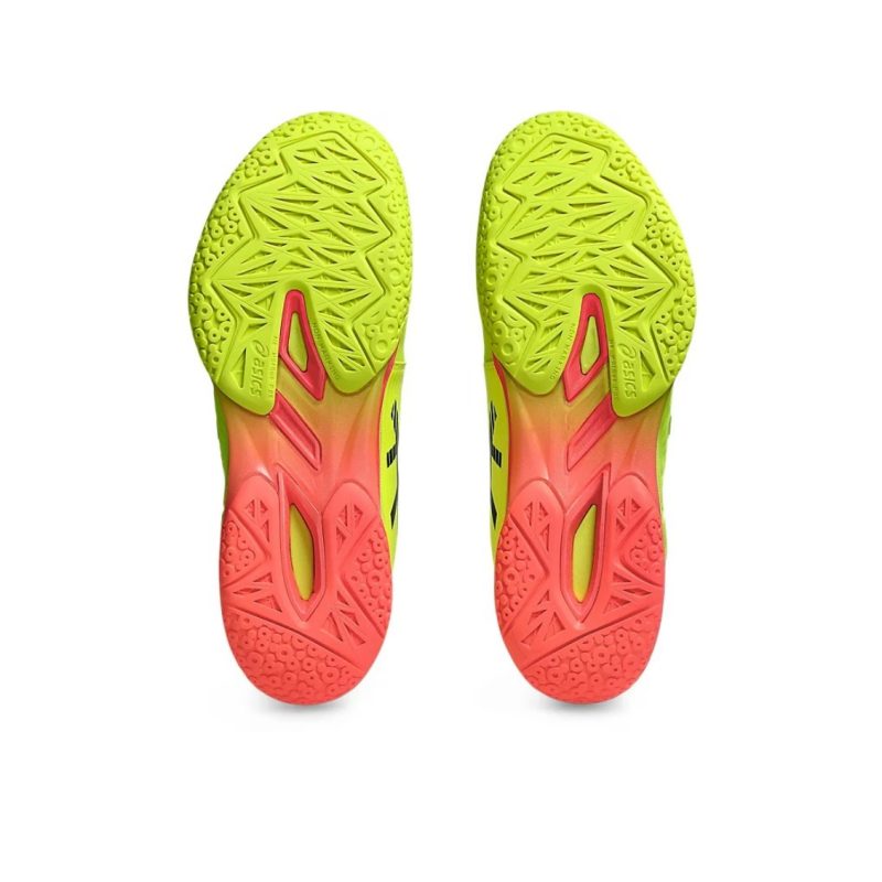 Asics รองเท้าแบดมินตันผู้ชาย Court Control FF 3 Paris | Safety Yellow/Black ( 1071A109-750 ) - Image 7