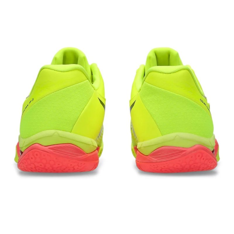 Asics รองเท้าแบดมินตันผู้ชาย Court Control FF 3 Paris | Safety Yellow/Black ( 1071A109-750 ) - Image 5