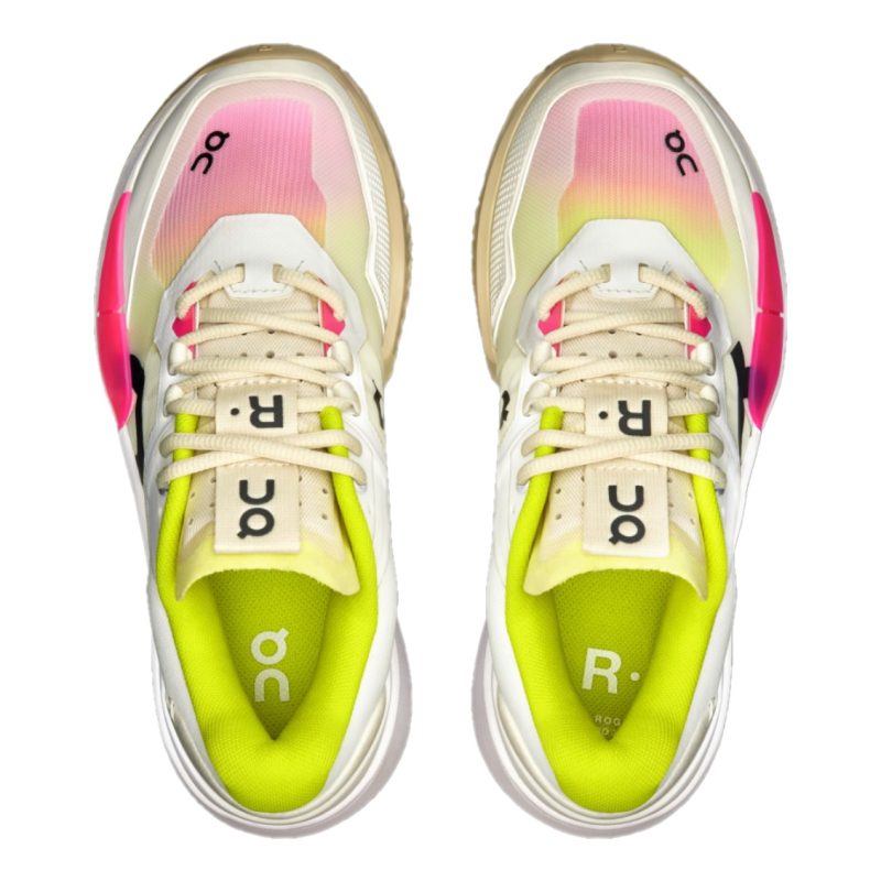 On รองเท้าเทนนิสผู้หญิง The Roger Pro 2 WMNS | White/Lime ( 3WE10332929 ) - Image 4