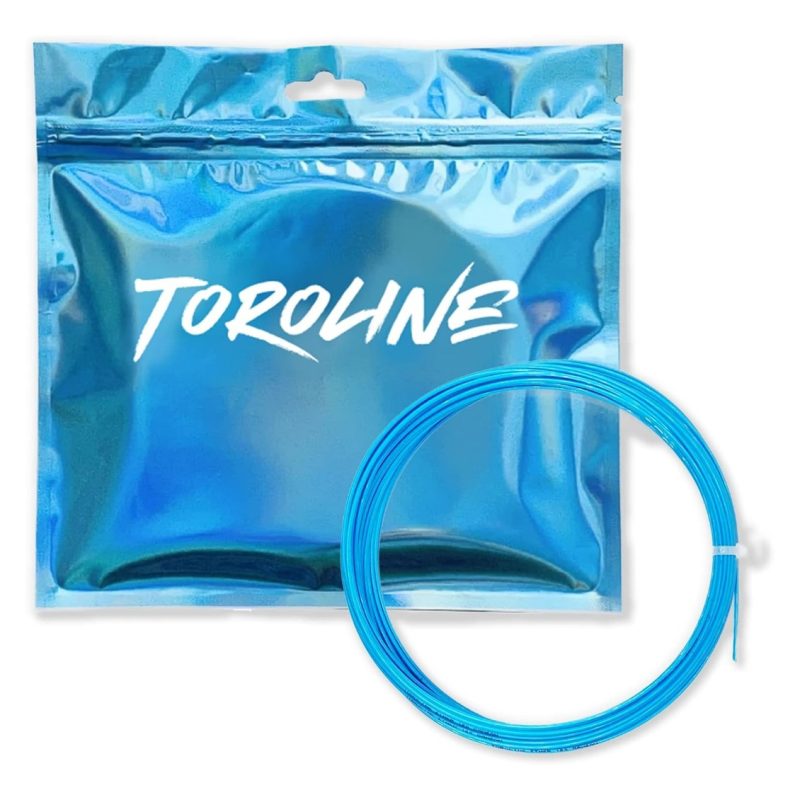 Toroline เอ็นไม้เทนนิส Ether 17/1.20mm Tennis String Reel | Neon Blue ( 791321382608 )