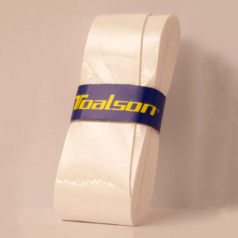 Toalson เทปพันด้าม/กริ๊ปพันด้ามไม้เทนนิส Power Grip Super Soft Overgrip Grip Tape Racket Tennis | White ( TOALSONGRIPWHT ) - Image 5