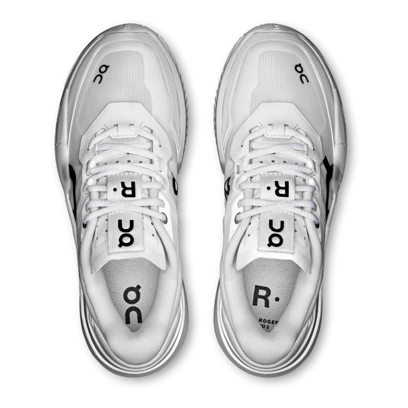 On รองเท้าเทนนิสผู้ชาย The Roger Pro 2 Low-Top | All White ( 3ME10300108 ) - Image 5