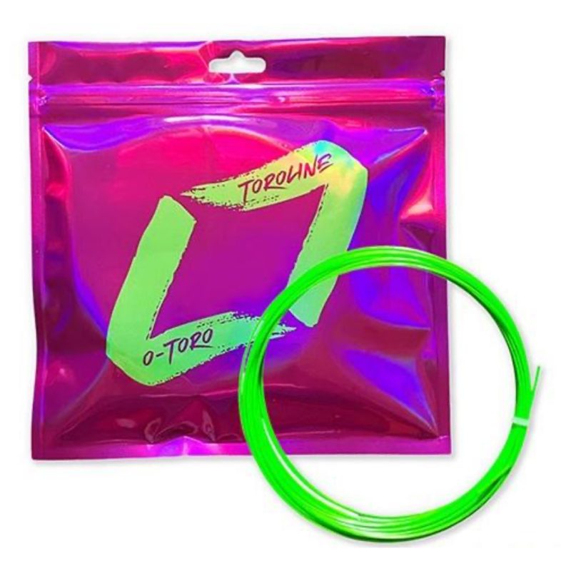 Toroline เอ็นไม้เทนนิส O-Toro 17/1.23mm Tennis String Reel | Neon Green ( 791321383506 )