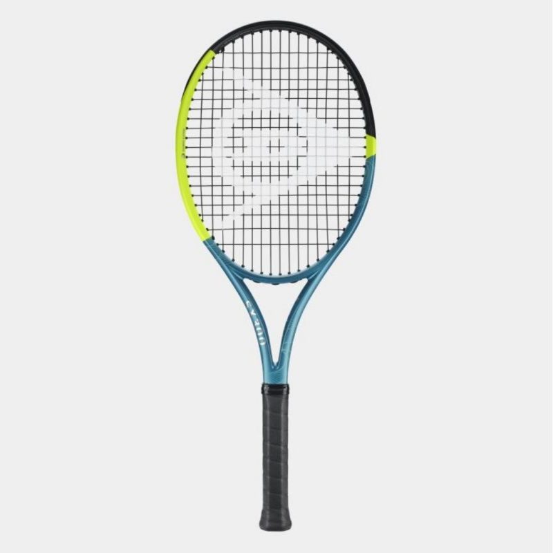 Dunlop ไม้เทนนิส TF 25 SX300 Tennis Racket G2 | Black/Lime/Racing Green ( 10361526 )