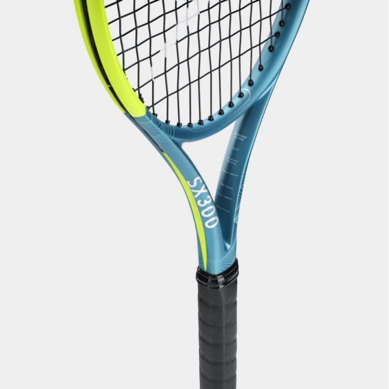 Dunlop ไม้เทนนิส TF 25 SX300 Tennis Racket G2 | Black/Lime/Racing Green ( 10361526 ) - Image 4