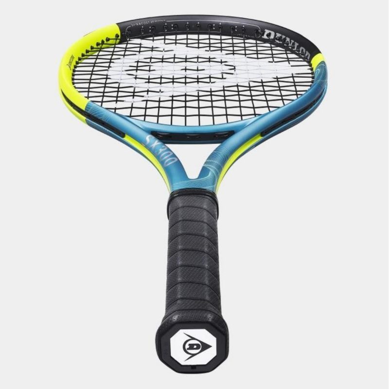 Dunlop ไม้เทนนิส TF 25 SX300 Tennis Racket G2 | Black/Lime/Racing Green ( 10361526 ) - Image 6