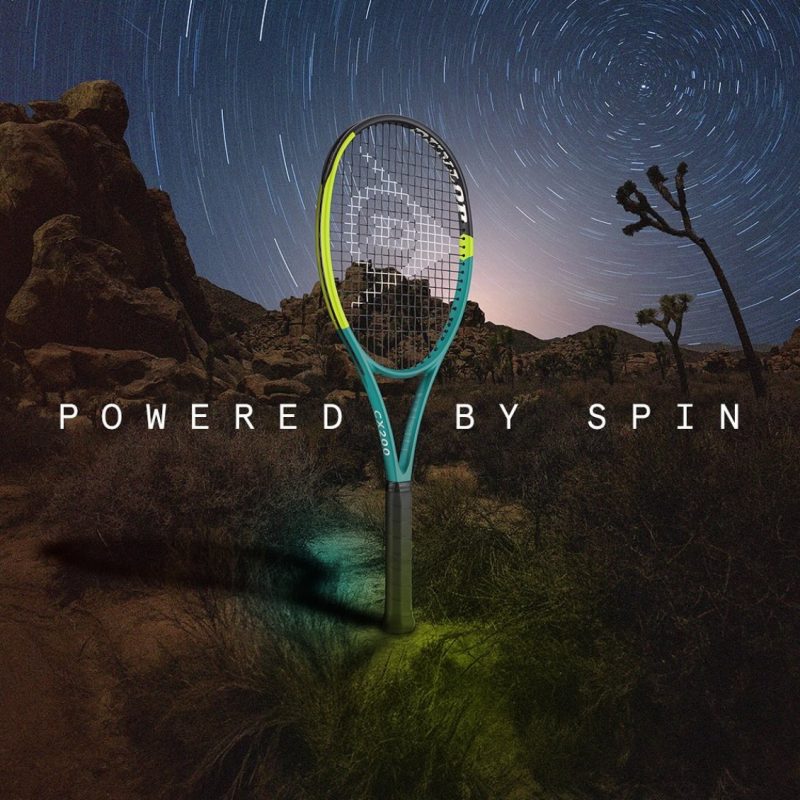 Dunlop ไม้เทนนิส TF 25 SX300 LS Tennis Racket G2 | Black/Lime/Racing Green ( 10361531 ) - Image 13