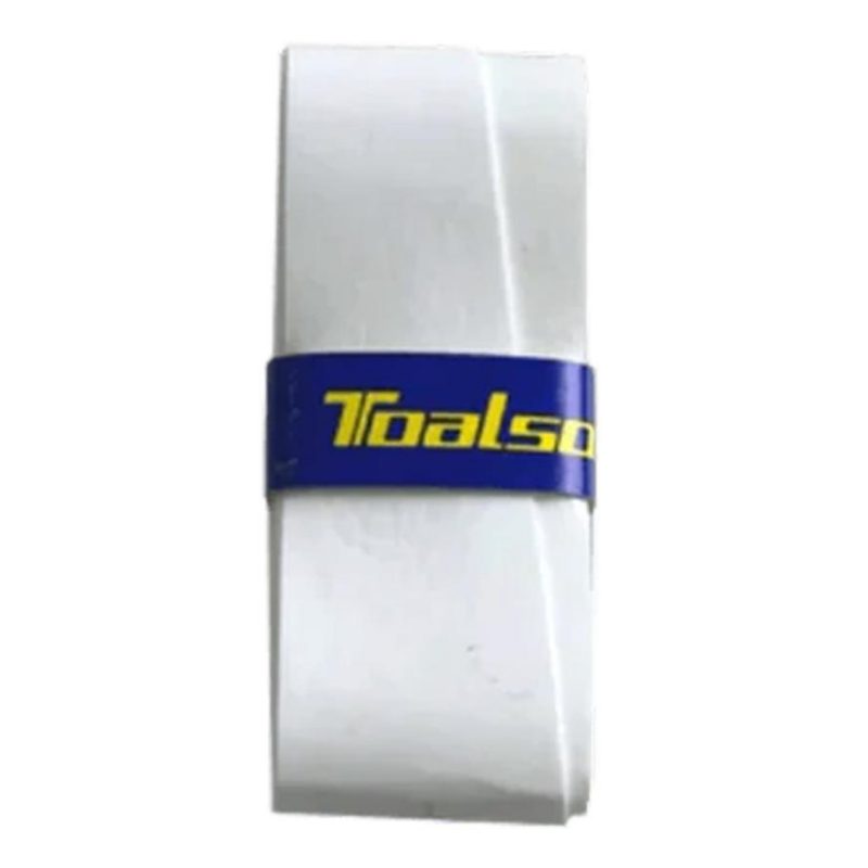 Toalson เทปพันด้าม/กริ๊ปพันด้ามไม้เทนนิส Power Grip Super Soft Overgrip Grip Tape Racket Tennis | White ( TOALSONGRIPWHT ) - Image 3