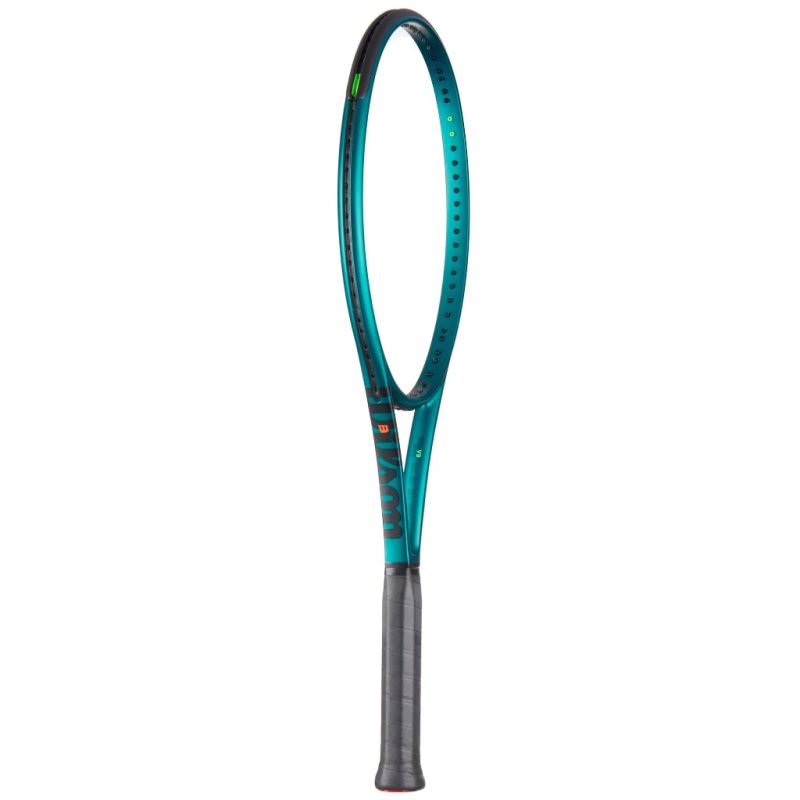 Wilson ไม้เทนนิส Blade 100UL V9 Unstrung Tennis Racket FRM1 4 1/8 / Racing Green ( WR150211U1 ) - Image 2